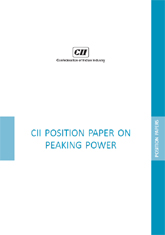 CII Position Paper on Peaking Power: January 2012